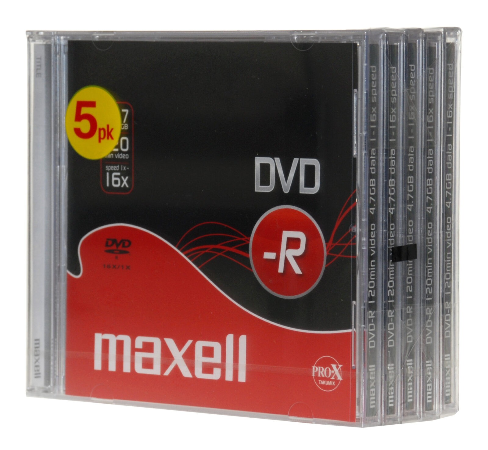 Maxell DVD-R 5-pack