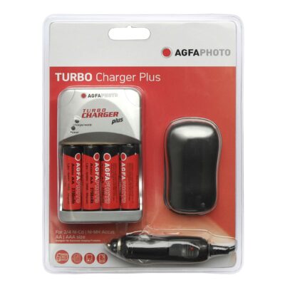 AgfaPhoto Turbo charger + 4 x 2700 mAh