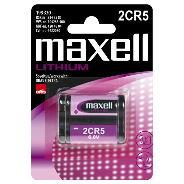 Maxell 2CR5-paristo