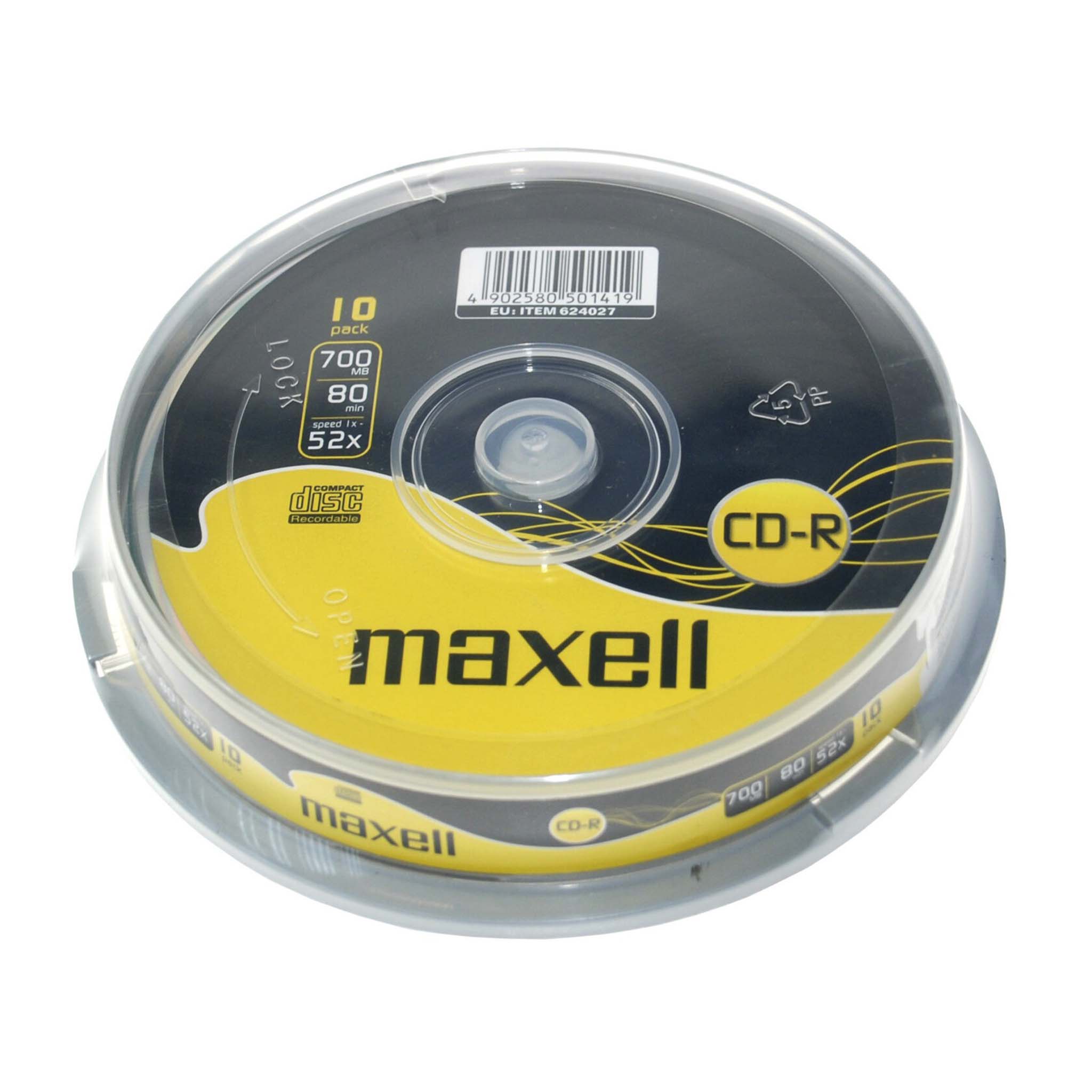 Maxell CD-R 10-spindle
